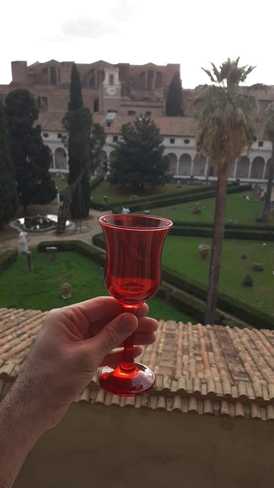 Camera X2 Con Splendida Vista Sulle Terme Di Diocleziano E Sul Chiostro Di Michelangelo ローマ エクステリア 写真